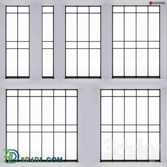 Double glazed panoramic glazing