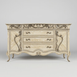 Sideboard Chest of drawer Chest of drawers Platine de Royale Champagne 09007 201 