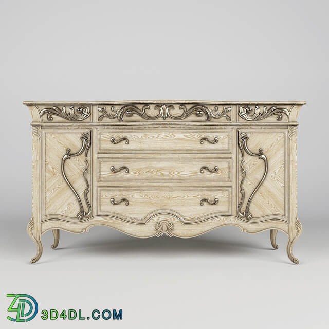 Sideboard Chest of drawer Chest of drawers Platine de Royale Champagne 09007 201