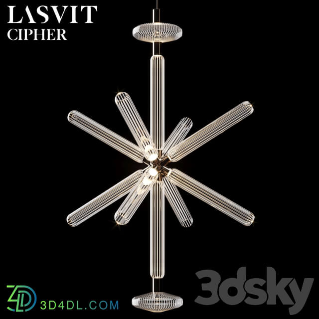 Lasvit Cipher Pendant light 3D Models