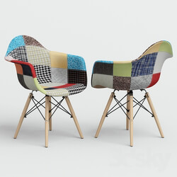 Chair Eames Style DAW Patchwork. 