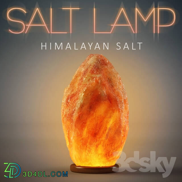 Saline salt lamp ROCK