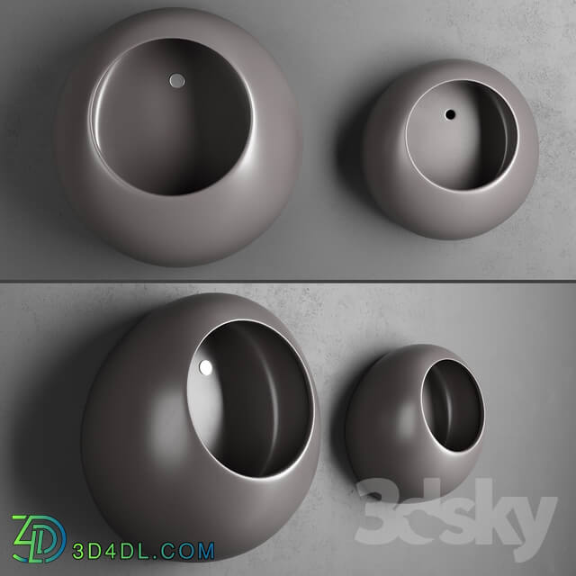 Urinal Ceramica Cielo Unrials ball ball mini