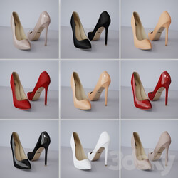 Shoes for women Ditto part one Footwear 3D Models 