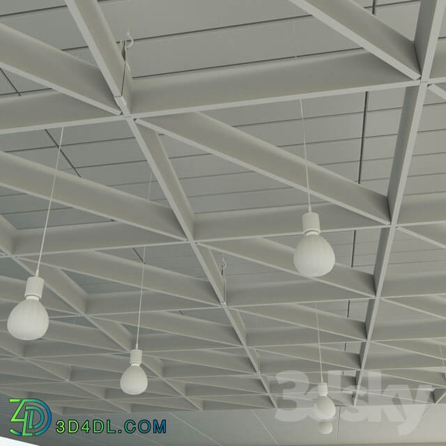 Miscellaneous Wooden suspended ceiling