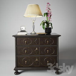 Sideboard Chest of drawer Baker 9809 Glebe Bedside Chest 