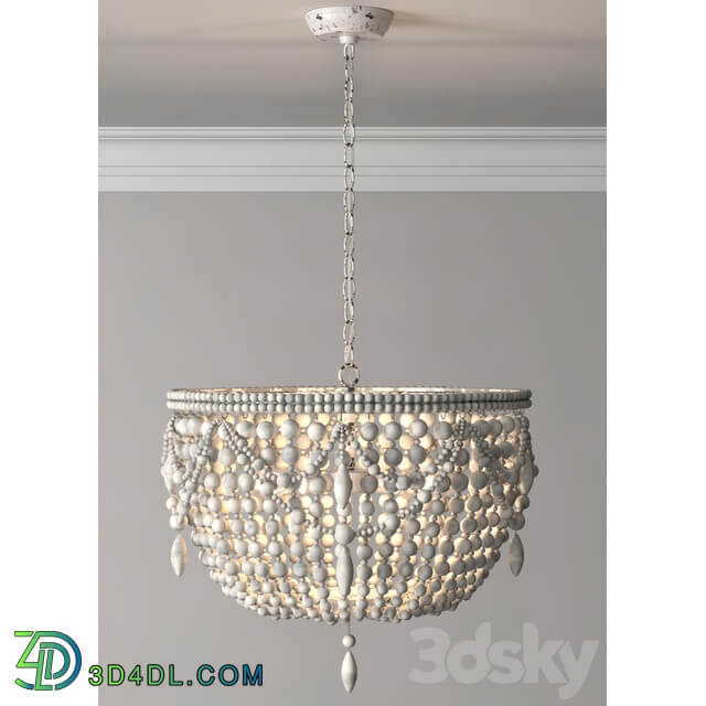 RH ANSELME chandelier Pendant light 3D Models