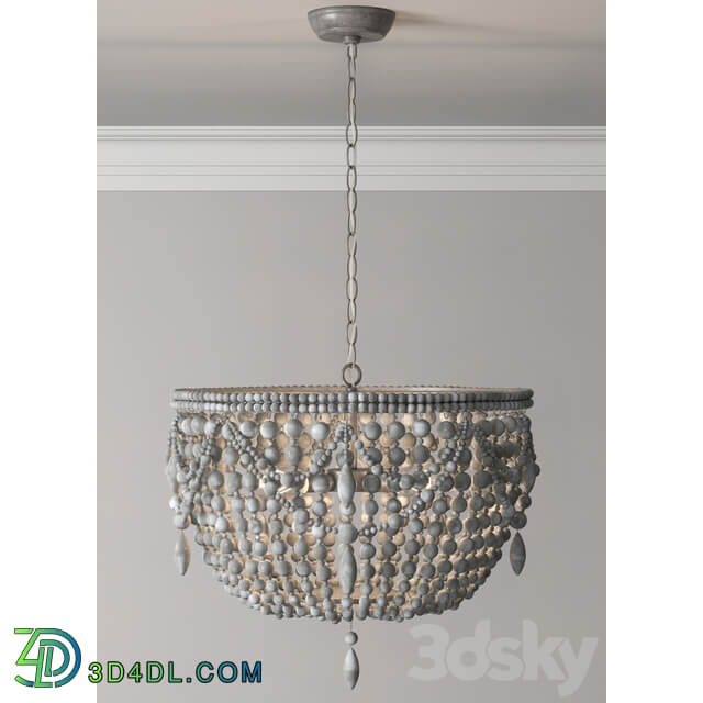 RH ANSELME chandelier Pendant light 3D Models