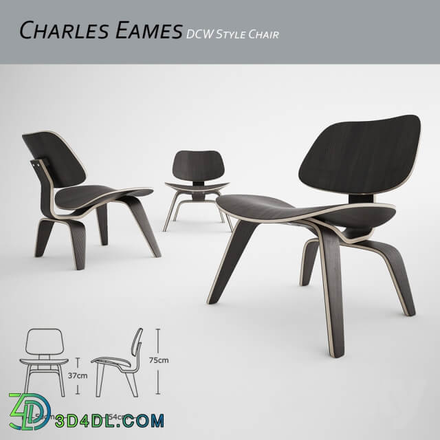 Charles Eames DCW Style Chair