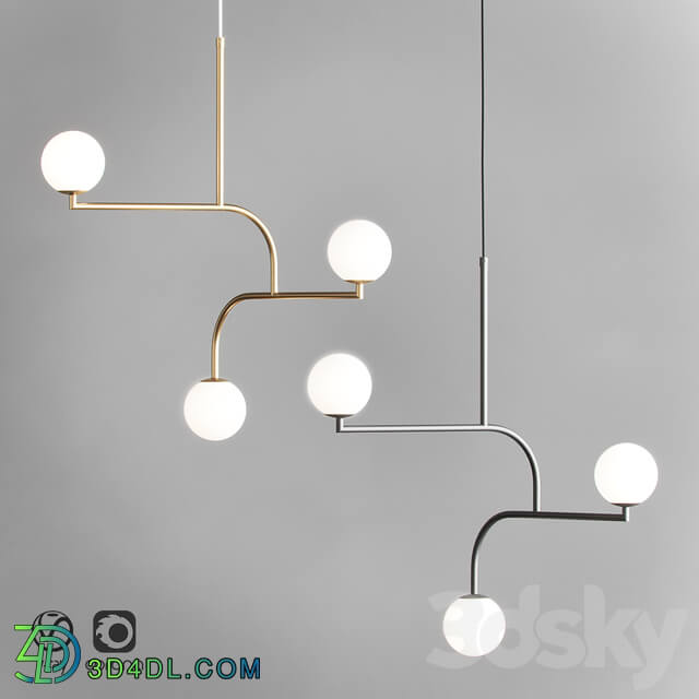 Pholc mobil 70 100 pendant Pendant light 3D Models