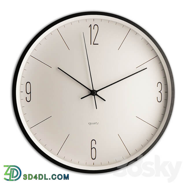 Wall clock 22 Watches Clocks 3D Models