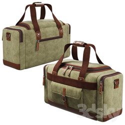 Other decorative objects BLUBOON Canvas Genuine Leather Trim Overnight Travel Duffel Bag 