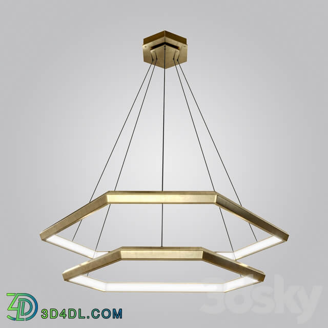 chandelier Ditri Cascade Pendant light 3D Models