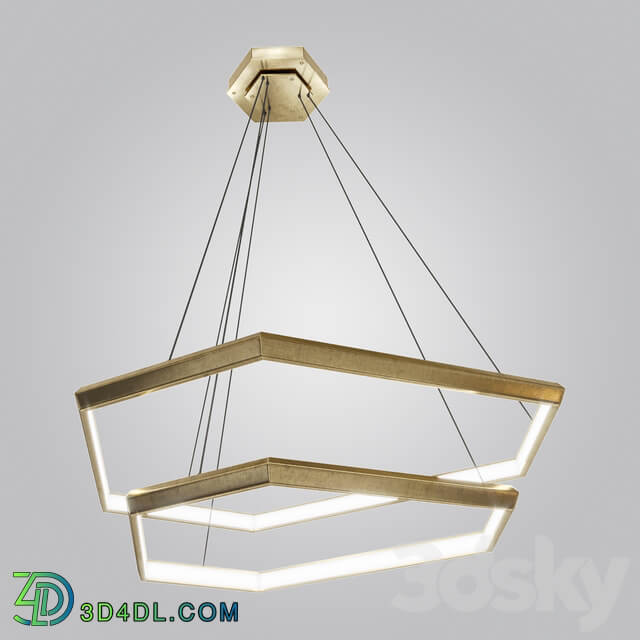 chandelier Ditri Cascade Pendant light 3D Models