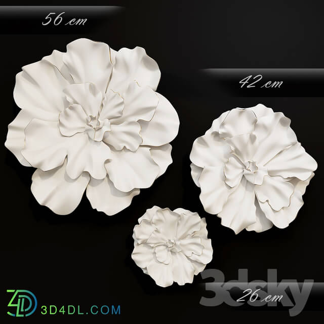 Other decorative objects HP DECOR Wall Decoration Flower Vol. 2