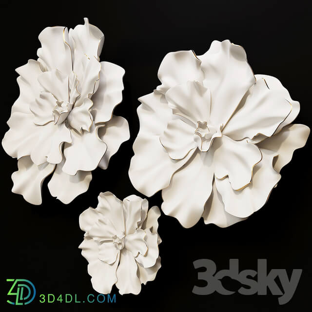 Other decorative objects HP DECOR Wall Decoration Flower Vol. 2