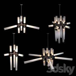 Chandeliers Roll Hill collections Castle Pendant light 3D Models 