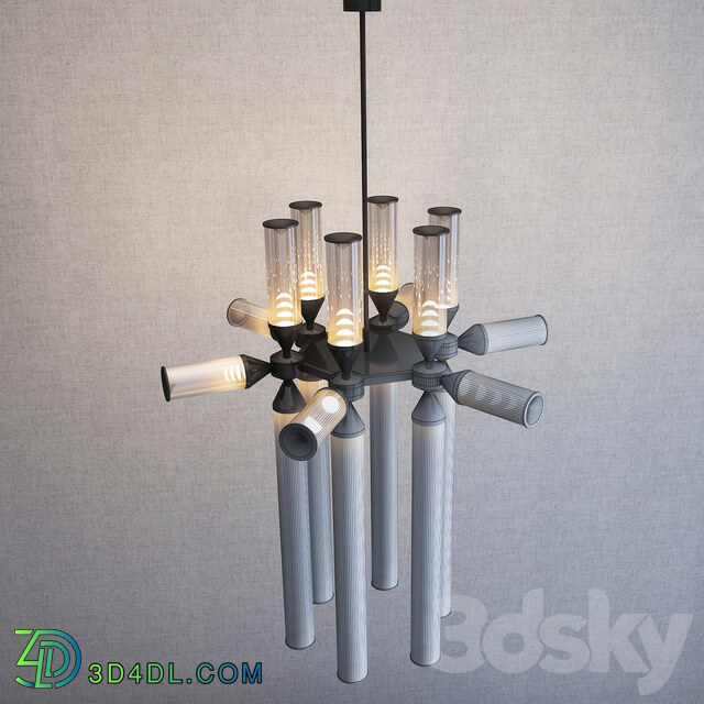 Chandeliers Roll Hill collections Castle Pendant light 3D Models