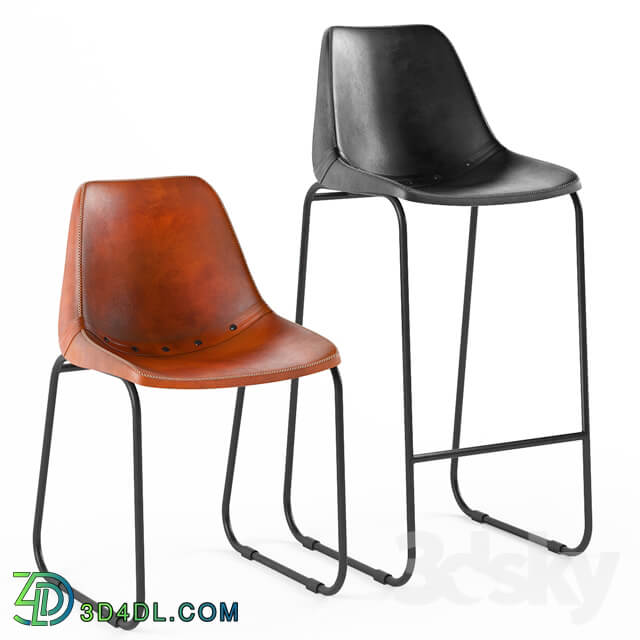 Loft Design chairs 007 and 014 model