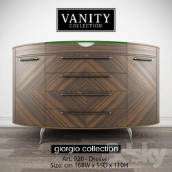 Sideboard Chest of drawer GIORGIO COLLECTION Vanity Art. 920 Dresser 