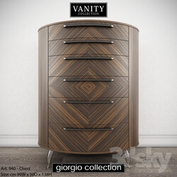 Sideboard Chest of drawer GIORGIO COLLECTION Vanity Art. 940 Chest 