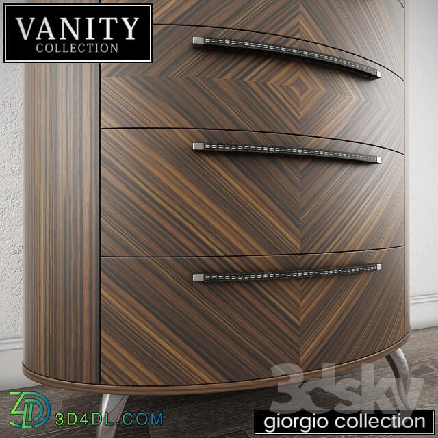 Sideboard Chest of drawer GIORGIO COLLECTION Vanity Art. 940 Chest