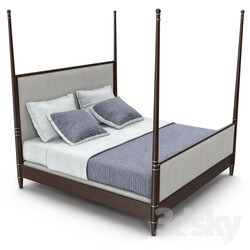 Bed Hickory furniture Tompkins bed 