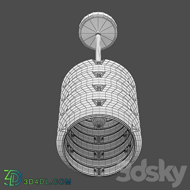 746018 Amerigo Lightstar Pendant light 3D Models