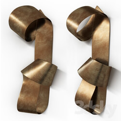 Brass artwork UNDULATING by Martha Sturdy 