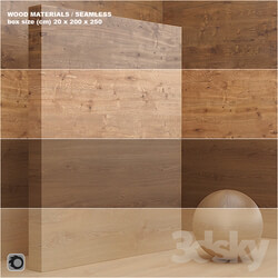 Material wood veneer seamless set 16 