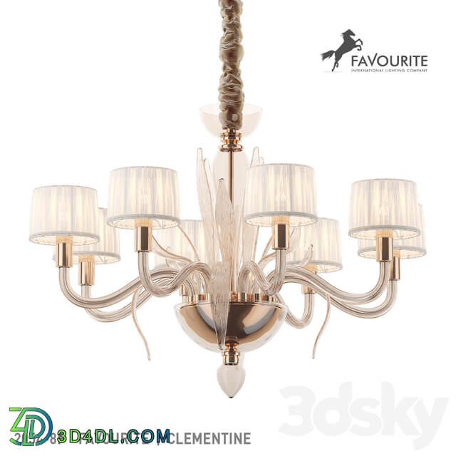 Favorite 2054 8P Pendant light 3D Models