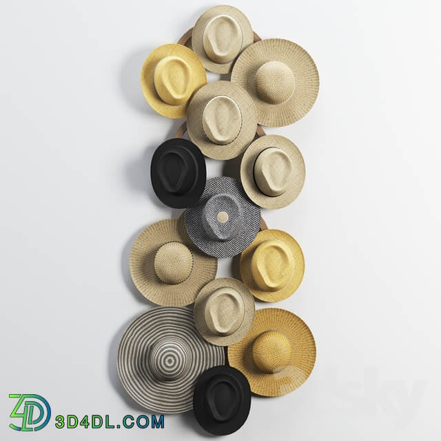 Other decorative objects Decorative set of hats