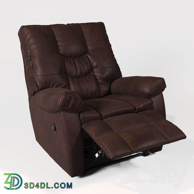 Burgett Espresso Power Rocker Recliner