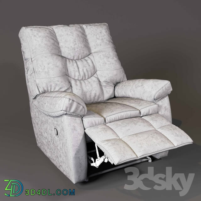 Burgett Espresso Power Rocker Recliner