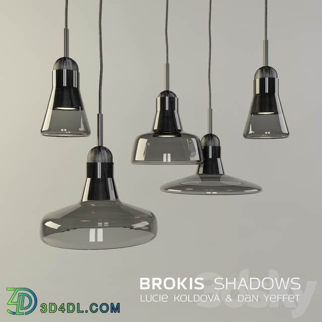 BROKIS shadows Pendant light 3D Models