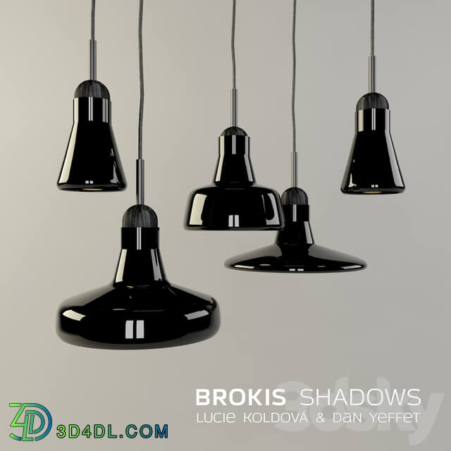 BROKIS shadows Pendant light 3D Models