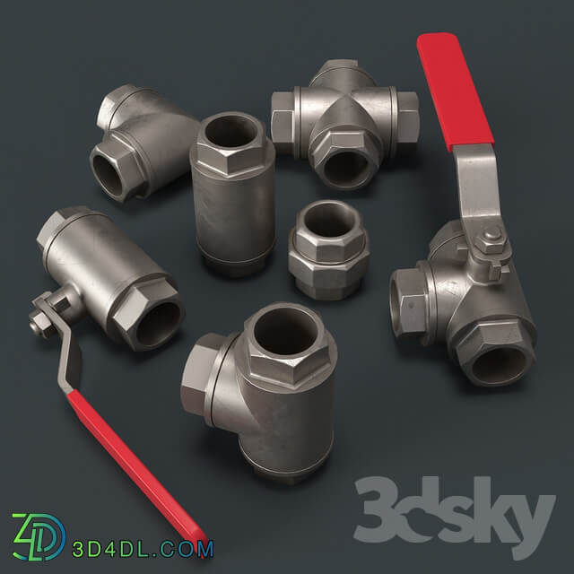 Faucet Fittings for water and gas pipelines