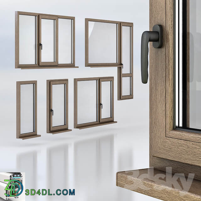 PVC windows Premium