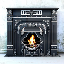 Classic fireplace Leinster Adams 