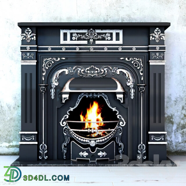 Classic fireplace Leinster Adams