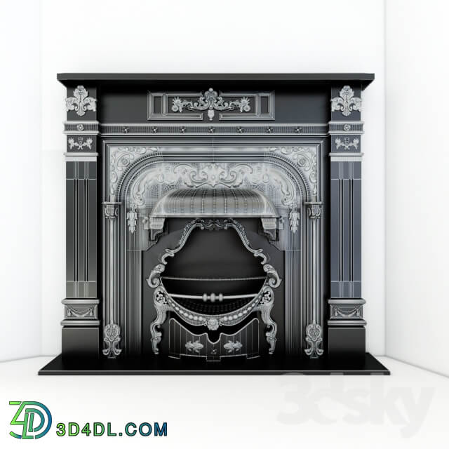 Classic fireplace Leinster Adams