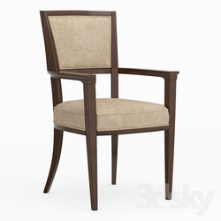 Dining chair with armrests Moderne Arm Chair Caracole 