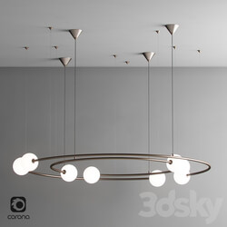 Volker Haug Studio ODDMENTS DUAL Pendant light 3D Models 