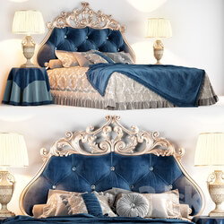 Bed Bed Bolzan Letti Velvet 