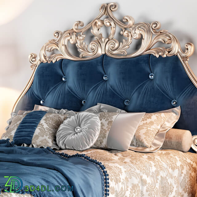 Bed Bed Bolzan Letti Velvet