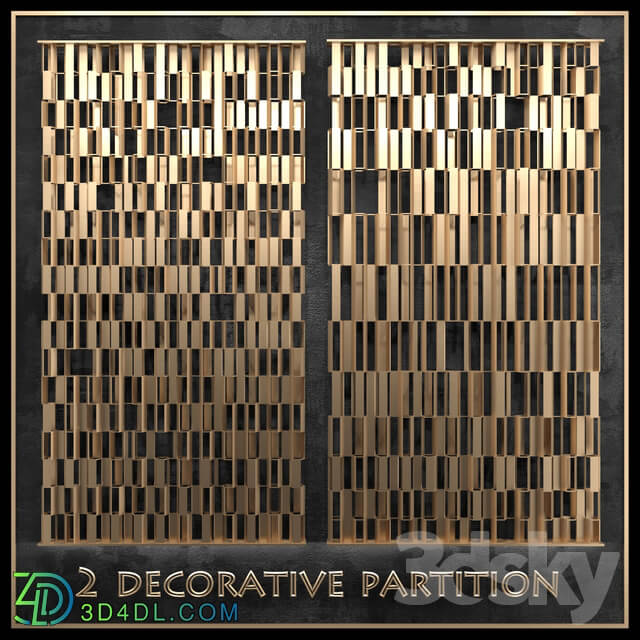 Decorative partition