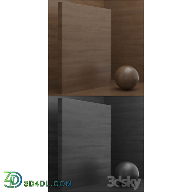 Material wood veneer seamless set 20