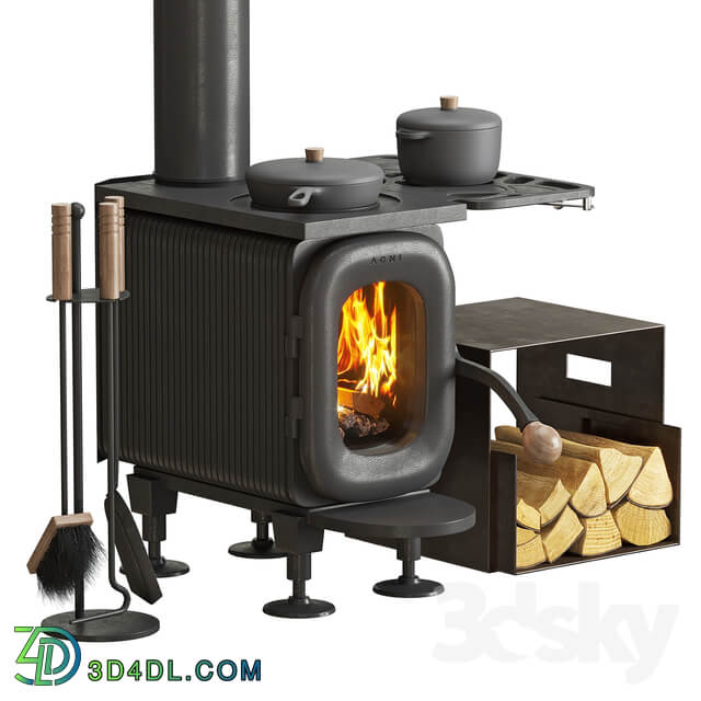 Wood burning stove AGNI