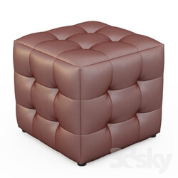 Apollo Bronze Cube Ottoman 