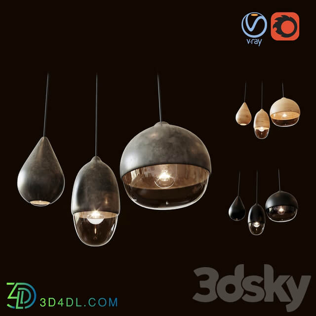 Thero Lamps Pendant light 3D Models